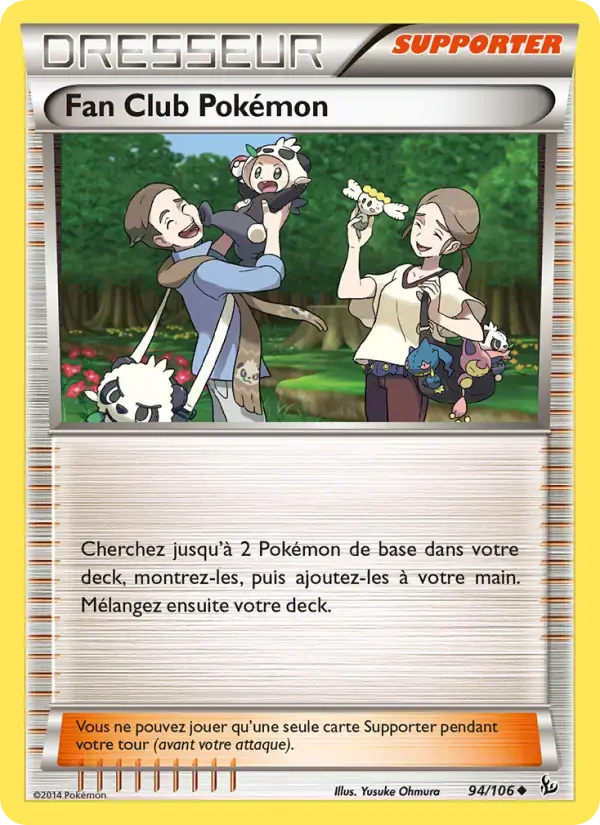 Carte Pokémon Fan Club Pokémon #94 — Étincelles