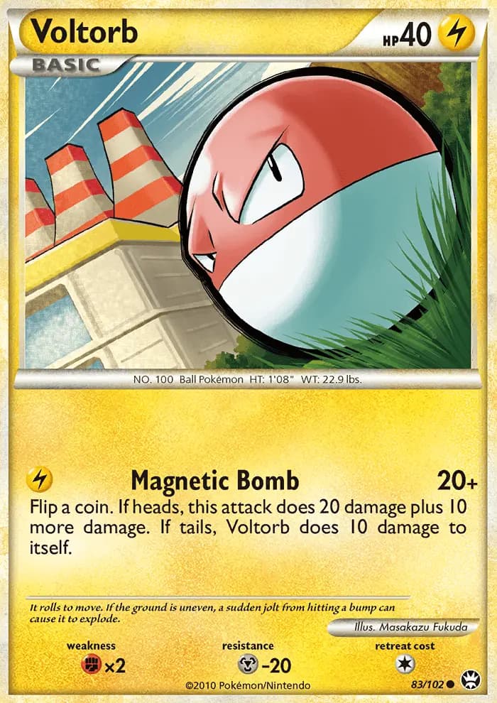 Voltorb #83 — Triumphant