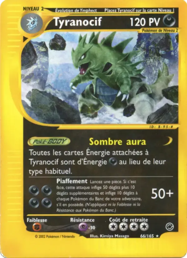 Carte Pokémon Tyranocif #66 — Expédition