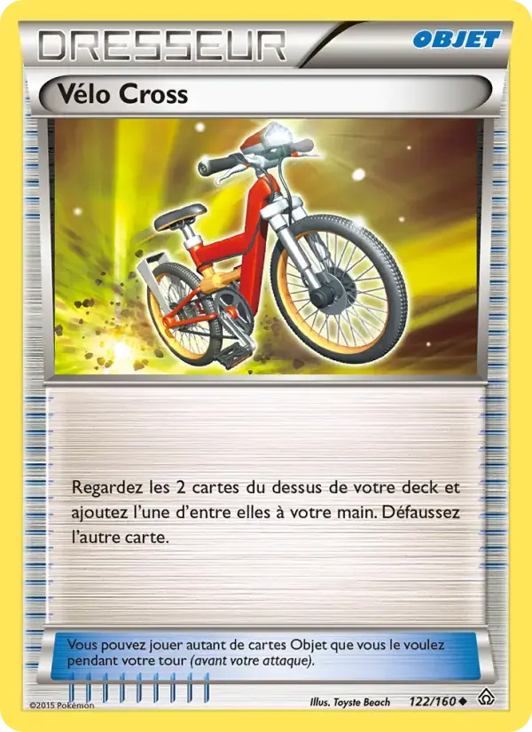 Carte Pokémon Vélo Cross #122 — Primo-Choc
