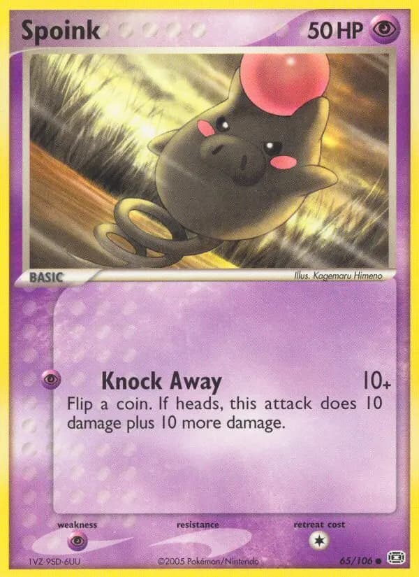 Spoink #65 — Emerald