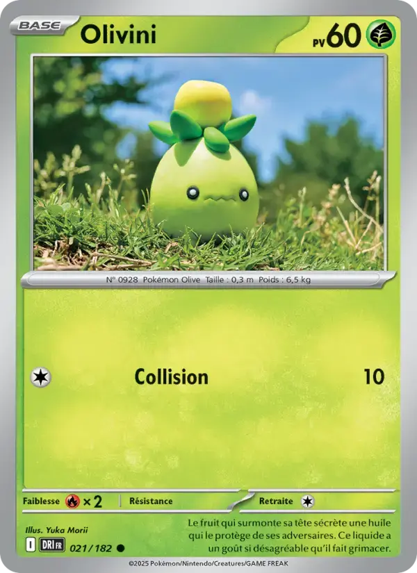 Carte Pokémon Olivini #021 — Rivalités Destinées