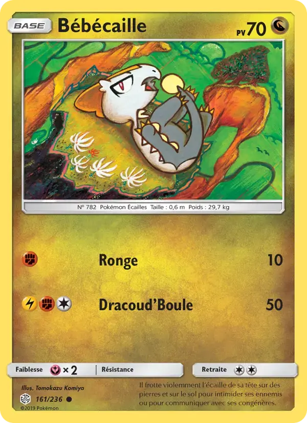 Carte Pokémon Bébécaille #161 — Éclipse Cosmique