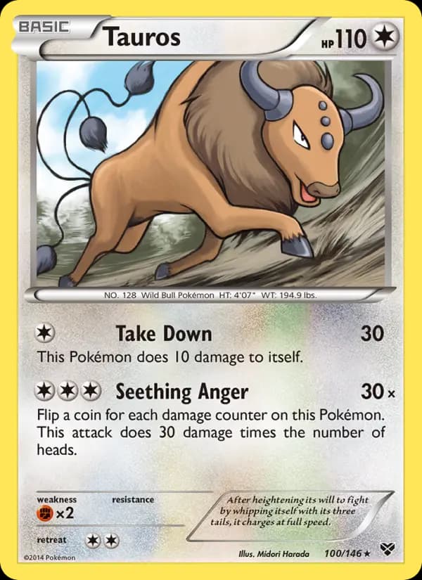 Tauros #100 — XY
