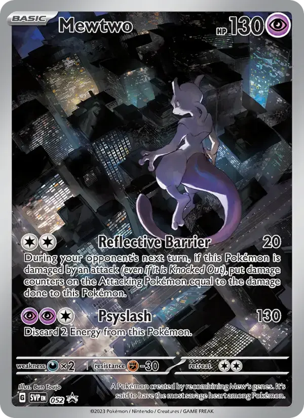 Mewtwo #052 — Scarlet & Violet Promos