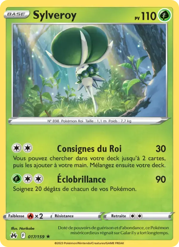 Carte Pokémon Sylveroy #017 — Zénith Suprême