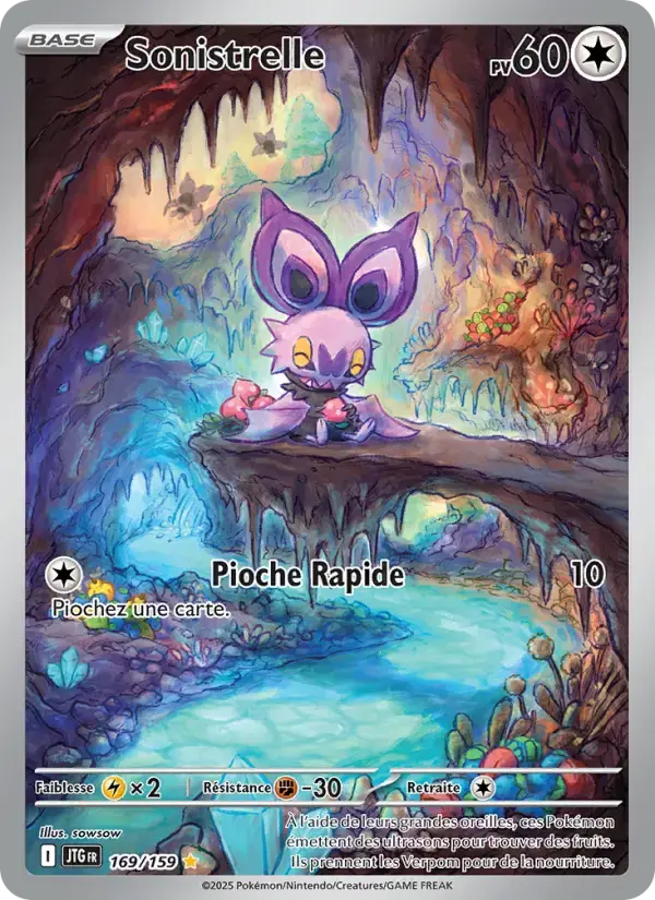 Carte Pokémon Sonistrelle #169 — Aventures Ensemble