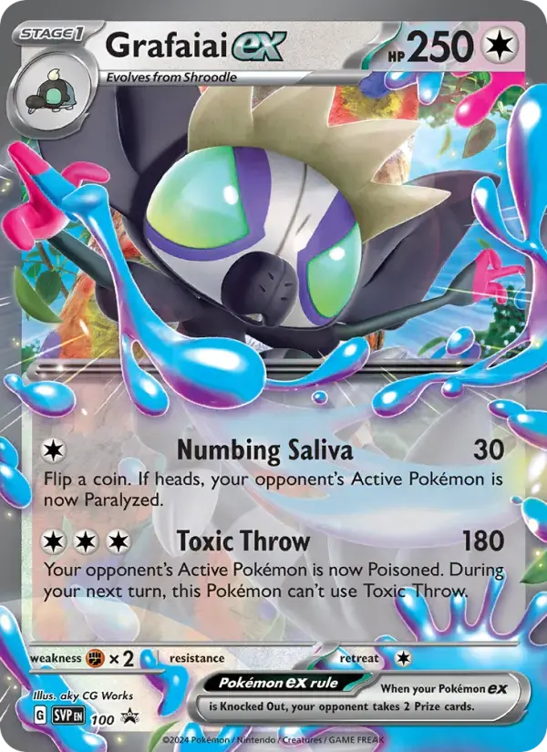 Grafaiai ex #100 — Scarlet & Violet Promos