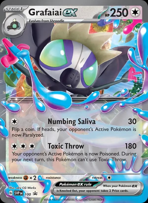 Grafaiai ex #100 — Scarlet & Violet Promos