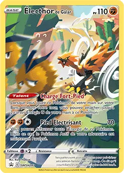 Carte Pokémon Électhor de Galar #SWSH283 — Promos Épée et Bouclier