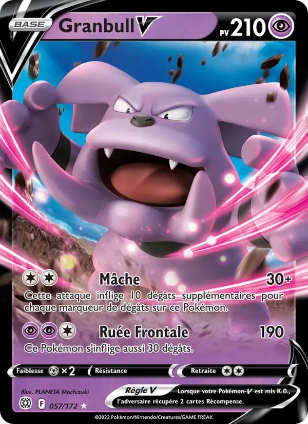 Carte Pokémon Granbull V #057 — Stars Étincelantes