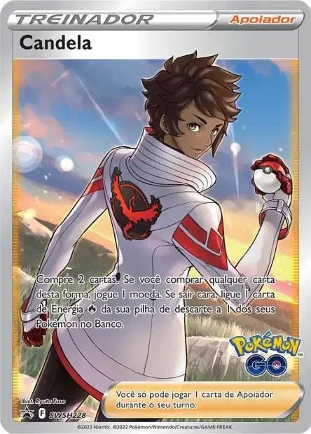 Carte Pokémon Capitaine d'équipe Candela #SWSH228 — Jumbo