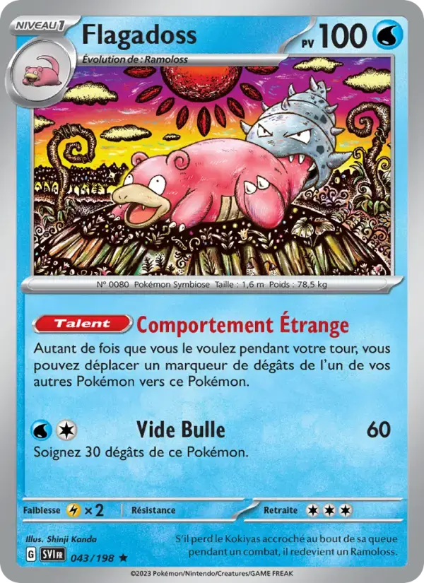 Carte Pokémon Flagadoss #043 — Écarlate et Violet