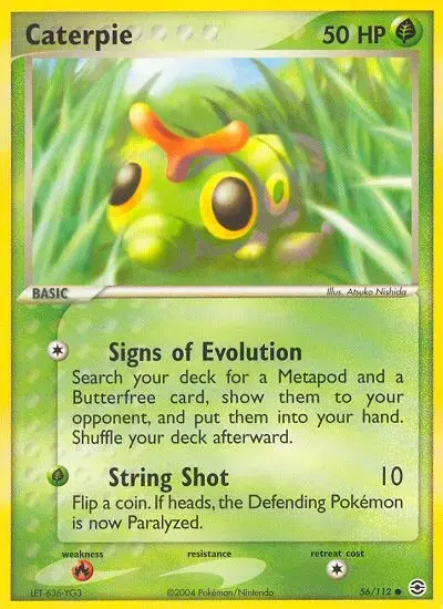 Caterpie #56 — FireRed & LeafGreen