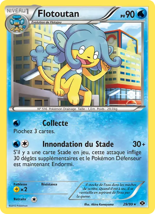 Carte Pokémon Flotoutan #29 — Destinées Futures