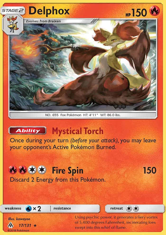 Delphox #17 — Forbidden Light
