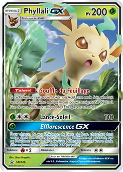 Carte Pokémon Phyllali GX #SM146 — Promos Soleil et Lune