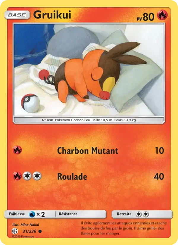 Carte Pokémon Gruikui #31 — Éclipse Cosmique