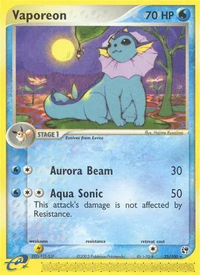 Vaporeon #25 — Sandstorm