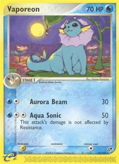 Vaporeon #25 — Sandstorm