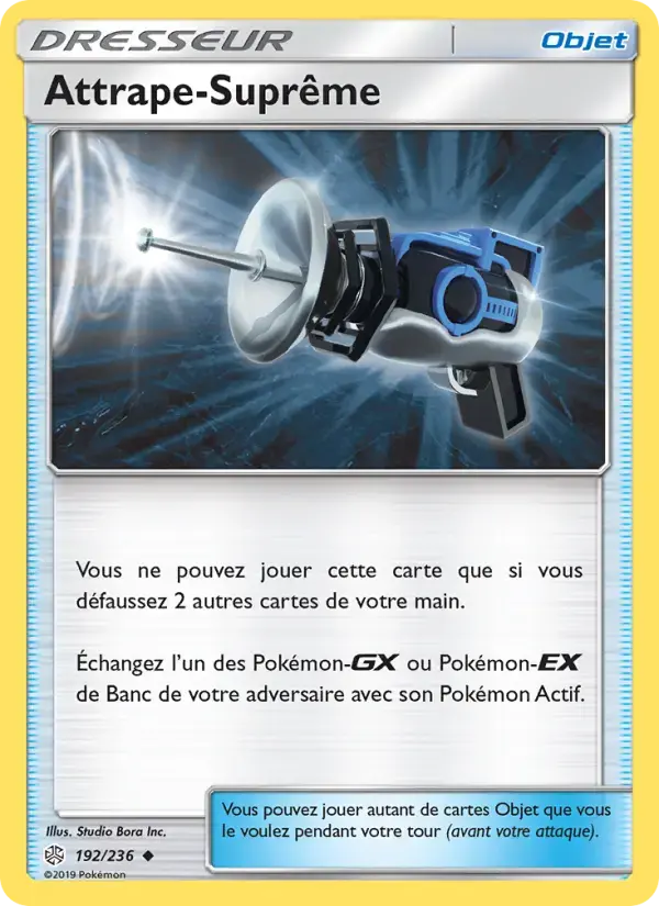 Carte Pokémon Attrape-Suprême #192 — Éclipse Cosmique