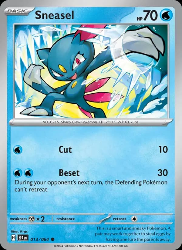 Sneasel #013 — Shrouded Fable
