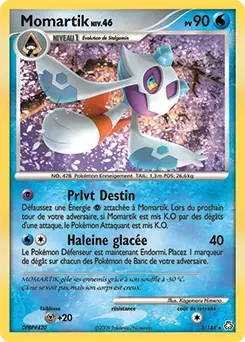 Carte Pokémon Momartik #3 — Éveil des Légendes