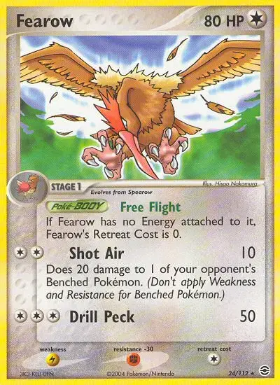 Fearow #24 — FireRed & LeafGreen