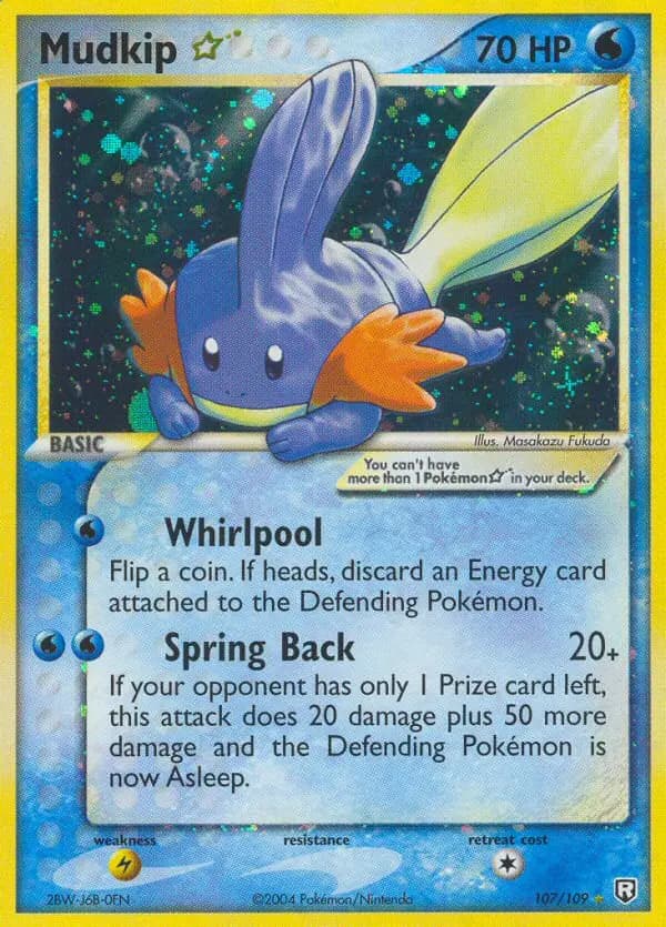Mudkip ★ #107 — EX Team Rocket Returns