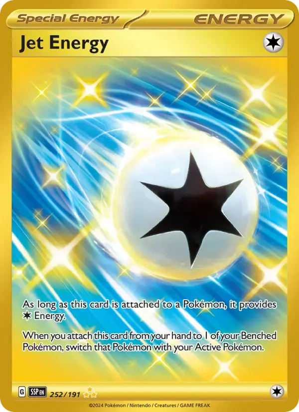 Carte Pokémon Jet Energy #id-7e558369c9 — Promos Asie du Sud-Est
