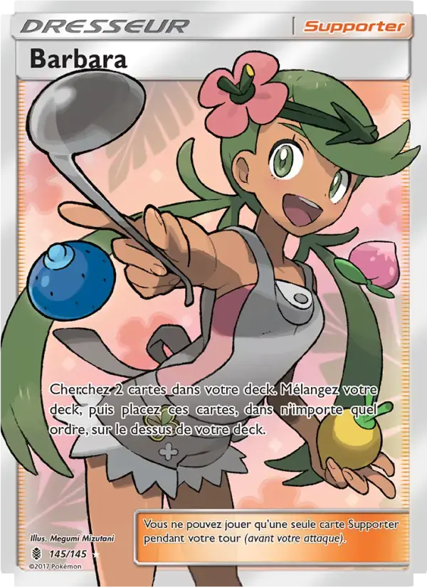 Carte Pokémon Barbara #145 — Gardiens Ascendants