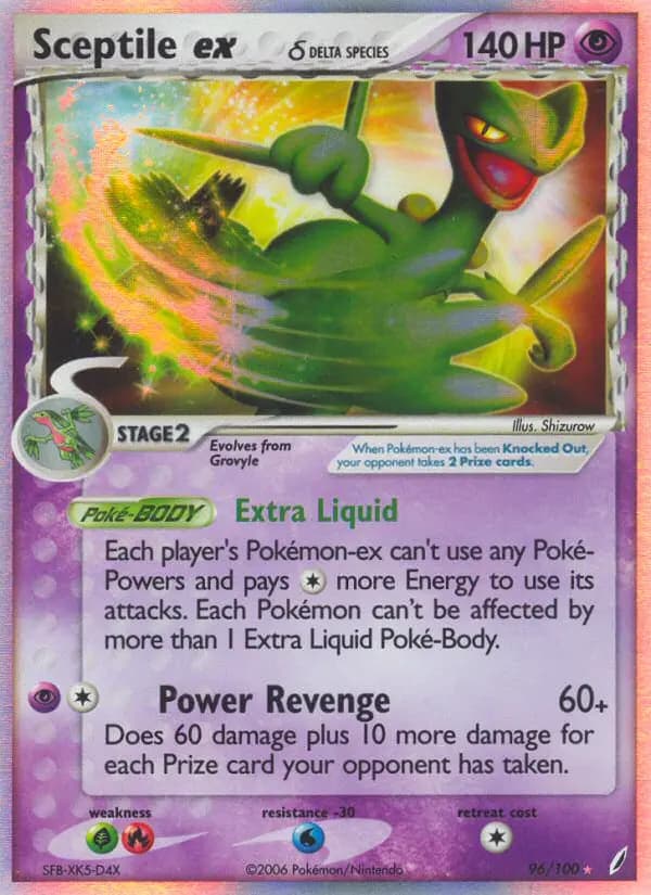 Sceptile ex δ #96 — Crystal Guardians