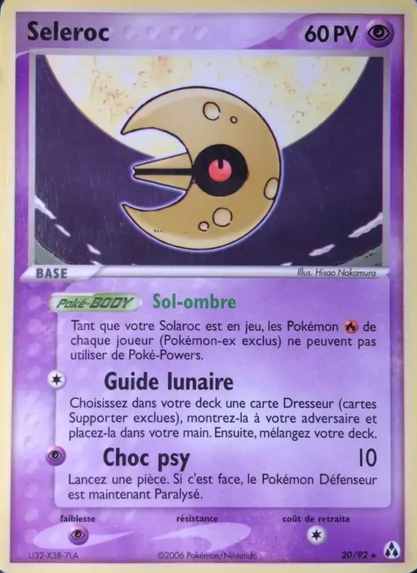Carte Pokémon Seleroc #20 — Créateurs de Légendes
