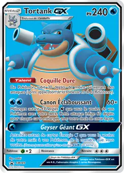 Carte Pokémon Tortank GX #SM189 — Promos Soleil et Lune