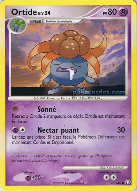 Carte Pokémon Ortide #97 — Éveil des Légendes