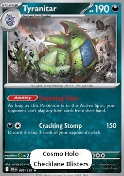 Tyranitar #095 Cosmos Holo — Journey Together