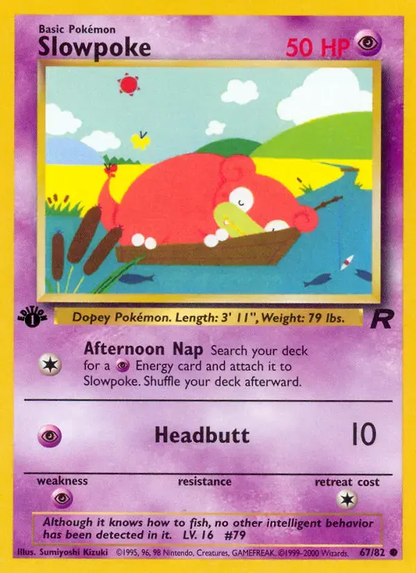 Slowpoke #67 — Team Rocket