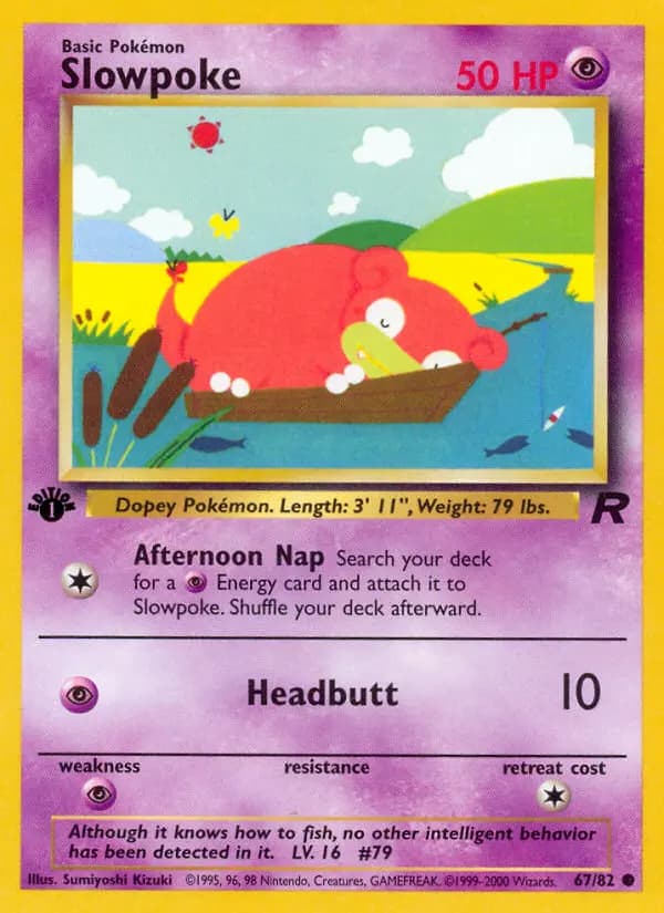 Slowpoke #67 — Team Rocket