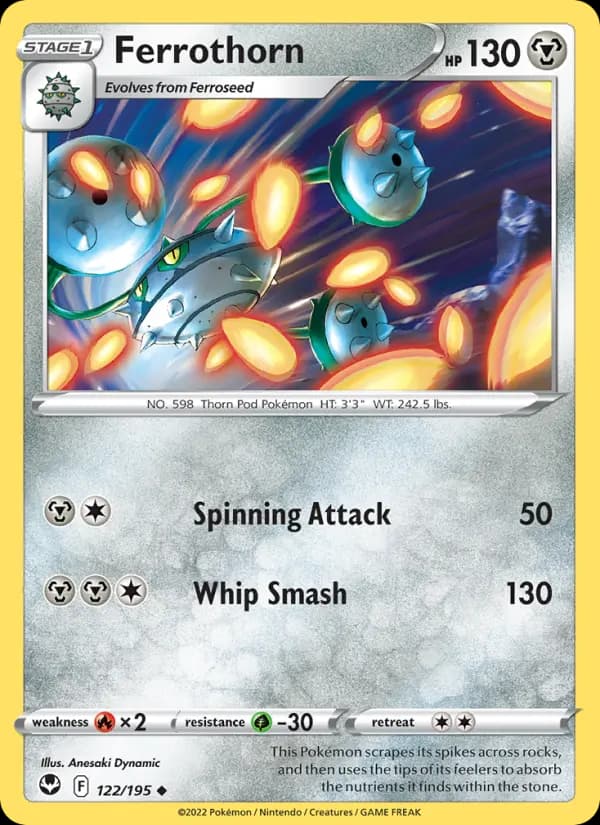 Ferrothorn #122 — Silver Tempest