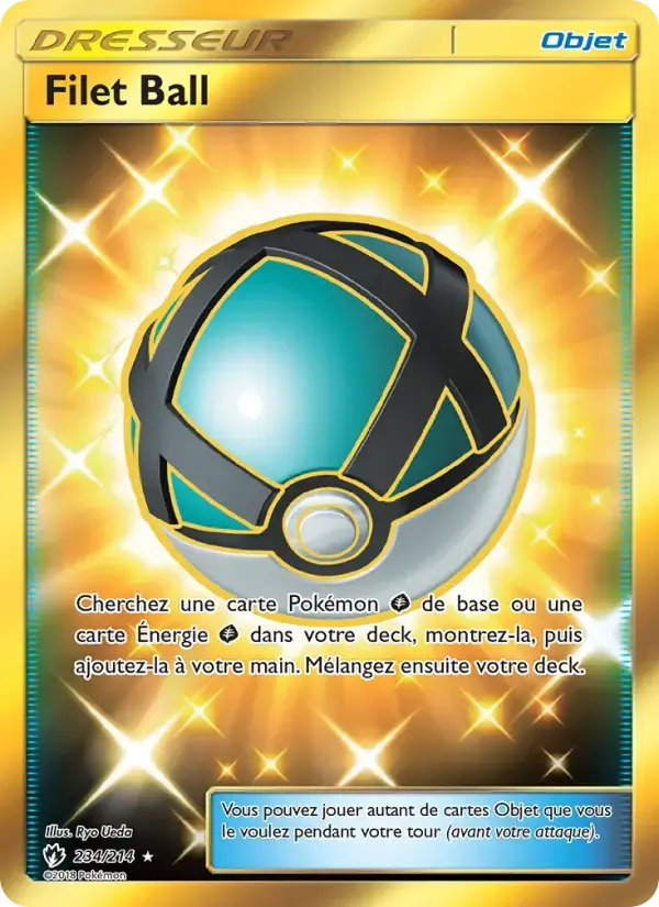 Carte Pokémon Filet Ball #234 — Tonnerre Perdu