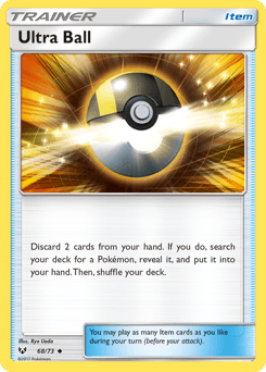 Carte Pokémon Hyper Ball #68 — Légendes Brillantes