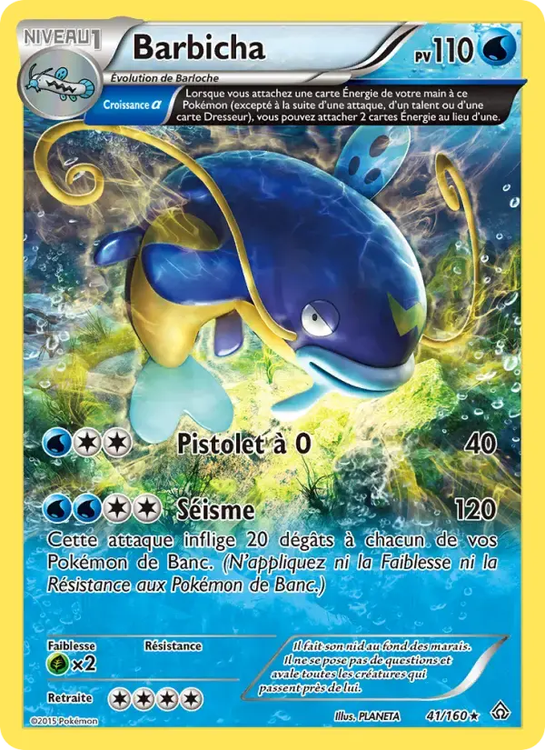 Carte Pokémon Barbicha #41 — Primo-Choc