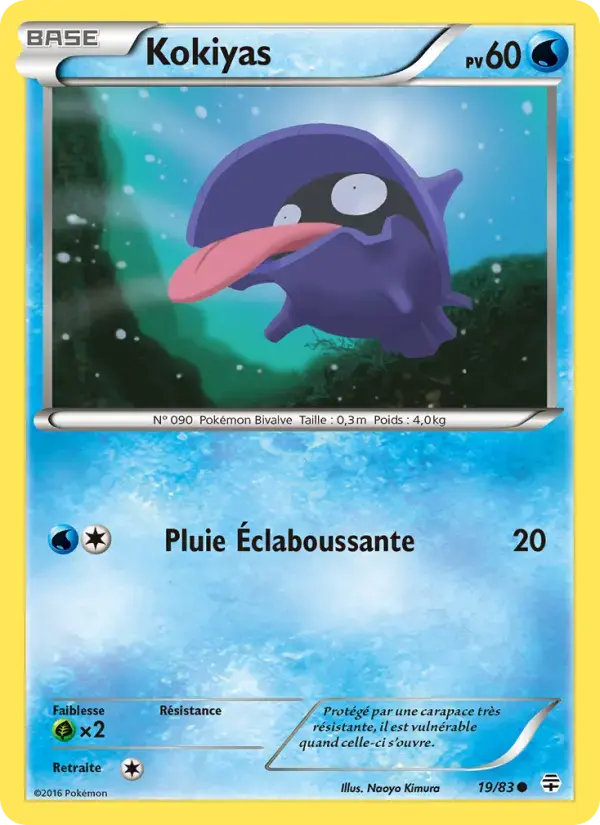 Carte Pokémon Kokiyas #19 — Générations