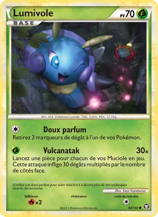 Carte Pokémon Lumivole #64 — Triomphant