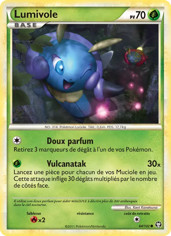 Carte Pokémon Lumivole #64 — Triomphe