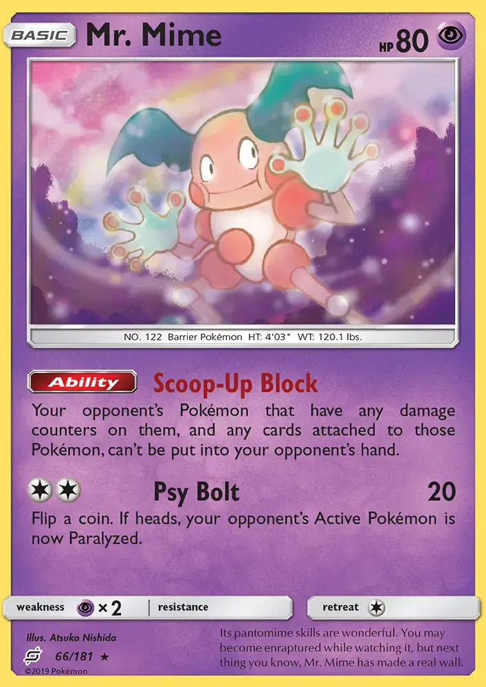 Mr. Mime #66 — Team Up