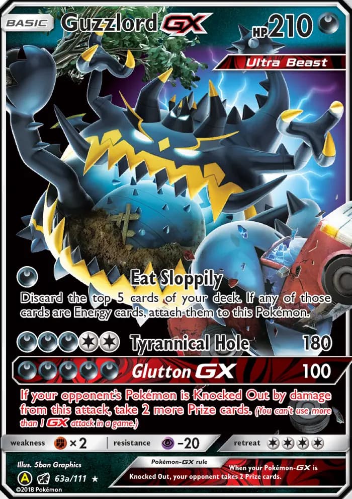 Guzzlord-GX #63a — Crimson Invasion