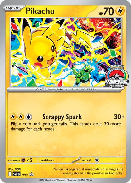 Pikachu #225 — Scarlet & Violet Promos