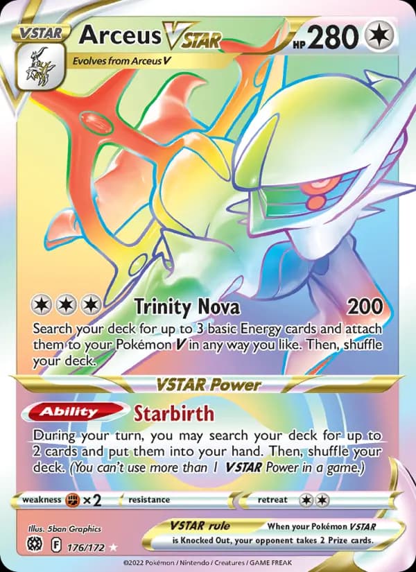 Arceus VSTAR #176 — Brilliant Stars