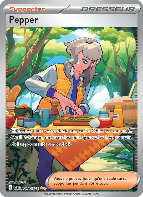 Carte Pokémon Pepper #249 — Écarlate et Violet